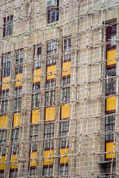 Building under construction Mumbai, India